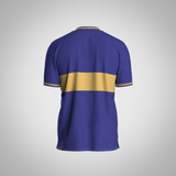 Maccabi Retro Shirt - Blue Yellow