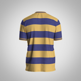 Maccabi Retro Shirt - Blue Yellow Stripes